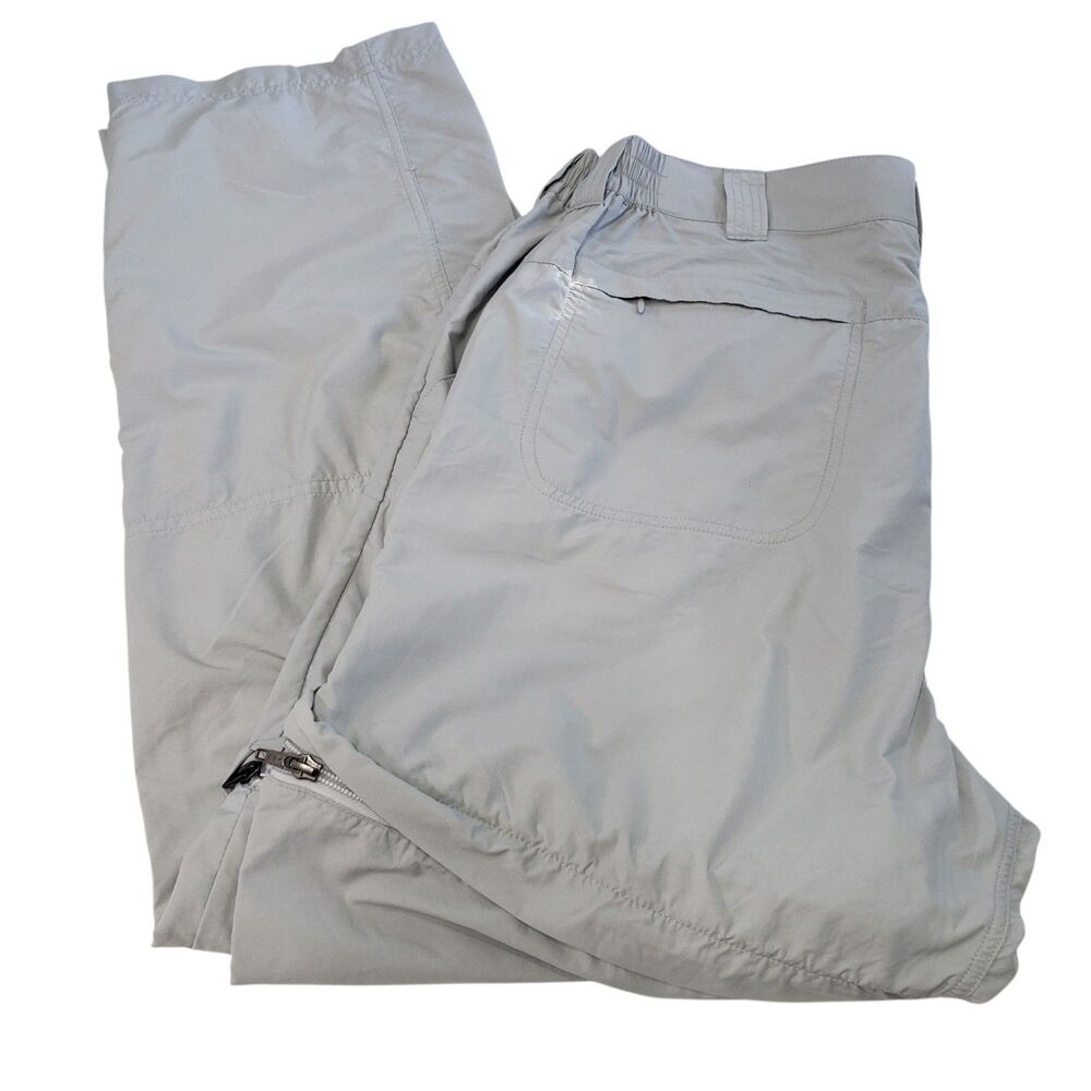 Cabela's Casuals Women's Convertible Zip Off Hiking Pants, Lightweight, Size 14